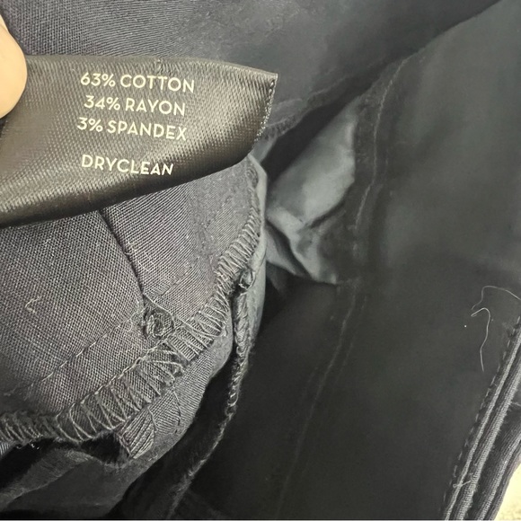 Ann Taylor Black Flared Curvy Fit Trousers Pants - Picture 7 of 10